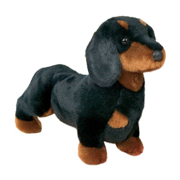 New w/Tag-Douglas Plush Dog Dachshund Spats Stuffed Animal - Picture 1 of 11